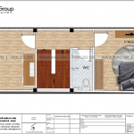 7 Bản vẽ tầng 4 nhà ống tân cổ điển mặt tiền 4m tại hải phòng sh nop 0206