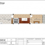 7 Mặt bằng tầng 5 nhà ống hiện đại mặt tiền 3,5m tại hải dương sh nod 0215