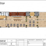 9 Bản vẽ tầng 10 khách sạn kiểu hiện đại đẹp tại hải phòng sh ks 0080