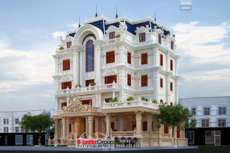 Biệt thự lâu đài 50 tỷ rộng 500m2 của đại gia Vũng Tàu - SH BTLD 0044 1 Biệt thự lâu đài 5 tầng rộng 500m2