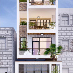 1 Thiết kế nhà ống hiện đại đẹp tại hải phòng sh nod 0219