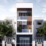 1 Thiết kế nhà ống hiện đại đẹp tại quảng ninh sh nod 0217