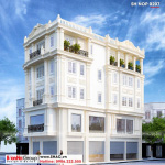 1 Thiết kế nhà ống kiểu tân cổ điển tại hà nội sh nop 0207