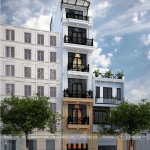 1 Thiết kế nhà ống tân cổ điển đẹp tại hà nội sh nop 0209