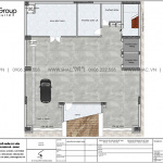 2 Mặt bằng tầng 1 khách sạn tân cổ điển 3 sao tại lạng sơn sh ks 0083