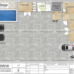 2 Mặt bằng tầng hầm khách sạn tân cổ điển 3 sao tại phú quốc sh ks 0081