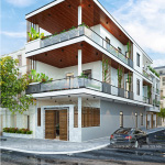 2 Mẫu nhà ống hiện đại 3 tầng tại hải phòng sh nod 0220