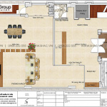 3 Bản vẽ tầng 1 khách sạn tân cổ điển 5 tầng tại phú quốc sh ks 0081