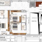 4 Mặt bằng tầng lửng khách sạn tân cổ điển mặt tiền 11,85m tại phú quốc sh ks 0081