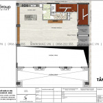 4 Mặt bằng tầng lửng khách sạn tân cổ điển mặt tiền 15m tại lạng sơn sh ks 0083