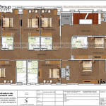 5 Bản vẽ tầng 2 đến 5 khách sạn kiểu tân cổ điển đẹp tại phú quốc sh ks 0081