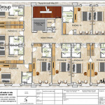 5 Bản vẽ tầng 4 đến 6 khách sạn kiểu tân cổ điển tại sơn la sh ks 0082