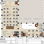 5 Mặt bằng tầng 2 khách sạn kiểu tân cổ điển đẹp tại nghệ an sh ks 0086