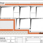 5 Mặt bằng tầng áp mái biệt thự hiện đại mặt tiền 7,55m tại hải phòng sh btd 0078