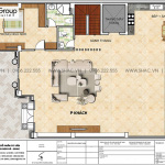 6 Bản vẽ lầu 3 tòa nhà văn phòng kiểu tân cổ điển tại sài gòn sh vp 0040