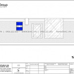 6 Bản vẽ tầng mái nhà ống hiện đại 3 tầng tại quảng ninh sh nod 0217