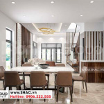 6 Không gian nội thất phòng bếp ăn sang trọng tại hải phòng sh nod 0216