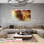 6 Thiết kế nội thất phòng khách đẹp tại hải phòng sh nod 0220