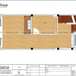 8 Mặt bằng tầng 5 nhà ống tân cổ điển có 2 phòng ngủ tại hải phòng sh nop 0210