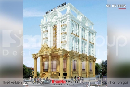 Khách sạn tân cổ điển 6 tầng