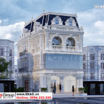 2 Mẫu biệt thự tân cổ điển 3 tầng 1 tum tại hải phòng sh btp 0155