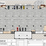 3 Mặt bằng tầng hầm trung tâm thương mại 4 tầng tại nghệ an sh bck 0052