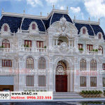 Mặt tiền biệt thự rộng 25m