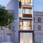 3 Thiết kế nhà ống hiện đại mặt tiền 4,3m tại hải phòng sh nod 0223