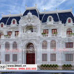 Biệt thự kiến trúc Pháp cổ điển đẹp