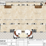 6 Bản vẽ tầng 3 trung tâm thương mại kiểu tân cổ điển tại nghệ an sh bck 0052