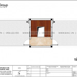 9 Mặt bằng tầng tum nhà ống hiện đại đẹp tại hải phòng sh nod 0223
