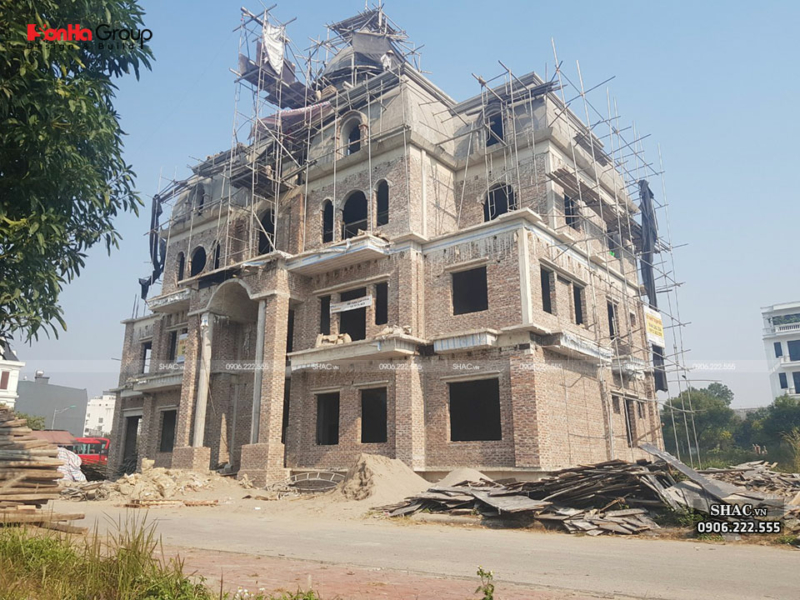 Biệt thự lâu đài 4 tầng rộng 350m2 tại Vĩnh Phúc – SH BTLD 0045 1