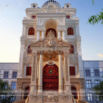 1 Thiết kế biệt thự lâu đài đẹp tại hà nội sh btld 0046