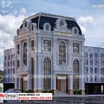 1 Thiết kế biệt thự tân cổ điển đẹp tại hà nội sh btp 0156