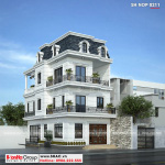 1 Thiết kế nhà ống tân cổ điển đẹp tại quảng ninh sh nop 0211