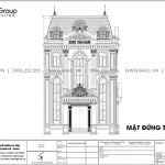 10 Mặt đứng trục d a biệt thự tân cổ điển mặt tiền 13m tại hà nội sh btp 0156