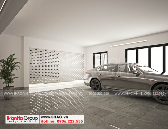 14 Không gian nội thất gara sang trọng tại quảng ninh sh nop 0211