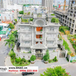 2 Ảnh thực tế biệt thự tân cổ điển 4 tầng tại sài gòn sh btp 0081