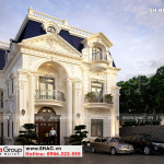 2 Mẫu biệt thự tân cổ điển 3 tầng tại đà nẵng sh btp 0158