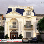 3 Kiến trúc biệt thự tân cổ điển 2 mặt tiền tại đà nẵng sh btp 0158