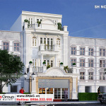 2 Mẫu nhà phố tân cổ điển đẹp tại Hà Nội sh nop 0212