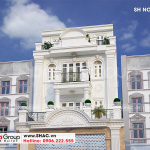 3 Kiến trúc hiện đại và sang trọng của mẫu nhà tân cổ điển tại Hà Nội sh nop 0212
