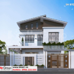 Mặt tiền 18m biệt thự 2 tầng