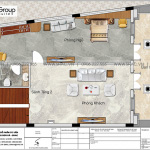 5 Bản vẽ tầng 2 của nhà phố tân cổ điển đẹp tại Hà Nội sh nop=0212