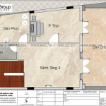 7 Bản vẽ tầng 4 nhà phố tân cổ điển đẹp tại Hà Nội sh nop 0212