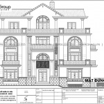 10 Mặt đứng chính biệt thự tân cổ điển tại sài gòn sh btp 0161