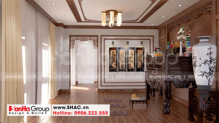 11 Không gian nội thất phòng thờ tôn nghiêm tại Hoàng Huy Mall Hải Phòng sh hhm 001