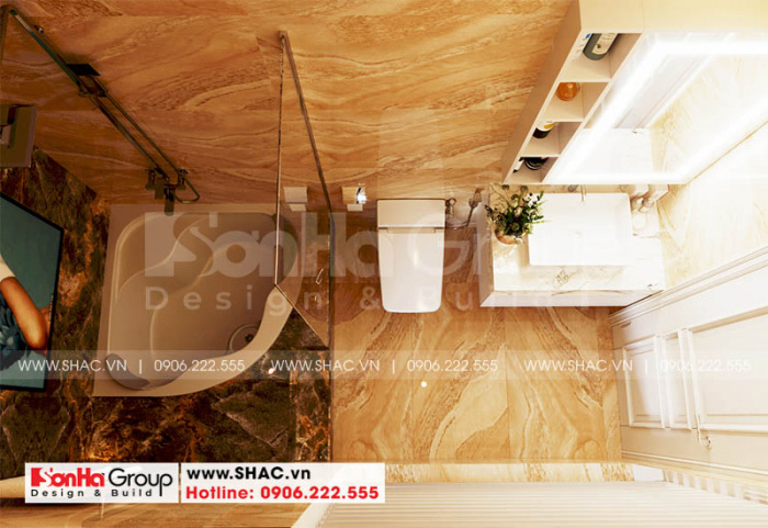 25 Không gian phòng tắm wc 3 sang trọng tại Hoàng Huy Mall Hải Phòng sh hhm 001