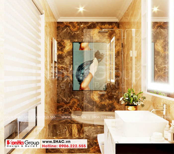 27 Không gian phòng tắm wc đẹp 3 tại Hoàng Huy Mall Hải Phòng sh hhm 001