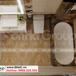 29 Bố trí nội thất phòng tắm wc 2 đẳng cấp tại dự án Hoàng Huy sh hhm 001